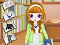 Gra Library Girl Dressup