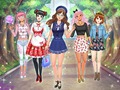 Gra High School Anime Dress Up
