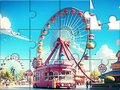 Gra Jigsaw Puzzle: Amusement-Park