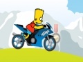 Gra Simpsons bike ride