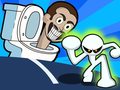 Gra Stickman vs Skibidi Toilet