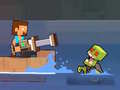Gra Pirate Block Craft Monster Shooter