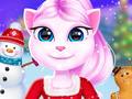 Gra Cat Girl Christmas Decor Game