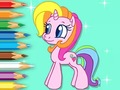 Gra Coloring Book: Shining Pony