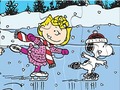Gra Jigsaw Puzzle: Snoopy Skating