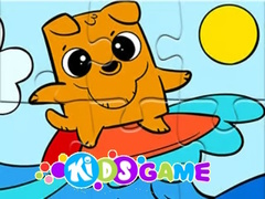 Gra Jigsaw Puzzle: Surfing In The Sea