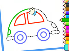 Gra Toddler Drawing: Cute Car