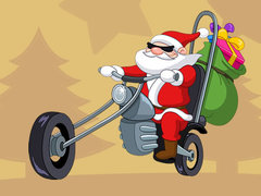 Gra Santa Driver Coloring Book