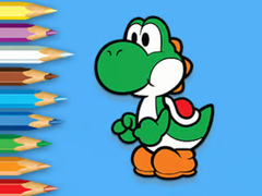 Gra Coloring Book: Yoshi Fishing Time