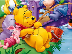 Gra Jigsaw Puzzle: Winnie Fishing