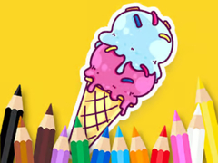 Gra Coloring Book: Cool Ice Cream