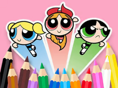 Gra Coloring Book: The Powerpuff Girls