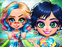 Gra Tie-Dye Explosion of Color