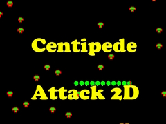 Gra Centipede Attack 2D