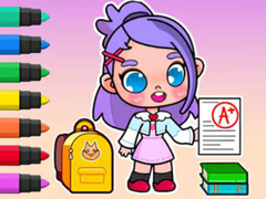 Gra Coloring Book: Avatar School Day