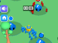 Gra Giant Crowd Io House Capture