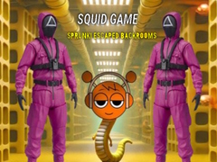 Gra Squid Game Sprunki Escaped Backrooms