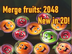 Gra Merge fruits: 2048 New in 2D!