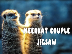Gra Meerkat Couple Jigsaw