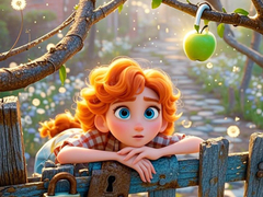 Gra Find The Differences: Green Apple