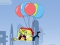 Gra Balloons save Spongebob
