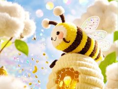 Gra Find The Differences: Little Bee's Adventure