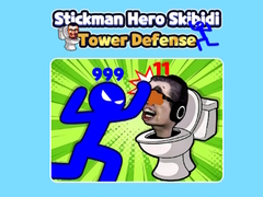 Gra Stickman Hero Skibidi Tower Defense 
