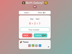 Gra Math Galaxy