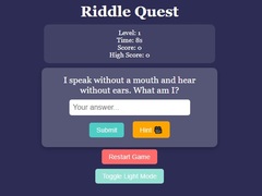 Gra Riddle Quest Brain Teaser