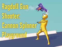 Gra Ragdoll Gun Shooter: Cannon Spinner Playground
