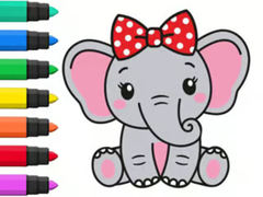 Gra Coloring Book: Elephant