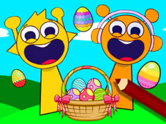 Gra Coloring Book: Sprunki Incredibox Easter