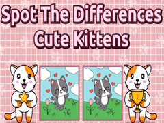 Gra Spot the Differences Cute Kittens