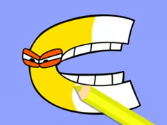 Gra Coloring Book: Alphabet Lore C