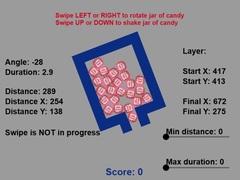 Gra Candy Shake Shake Gravity Puzzle