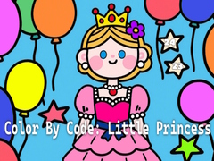 Gra Color By Code: Little Princess