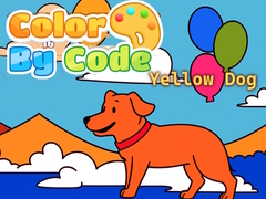 Gra Color By Code: Yellow Dog