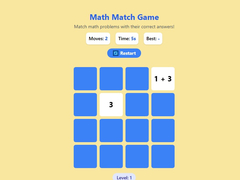 Gra Math Match Game