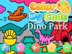 Gra Color By Code Dino Park