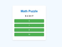Gra Math Puzzle