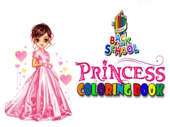 Gra Back To School Princess Coloring Book