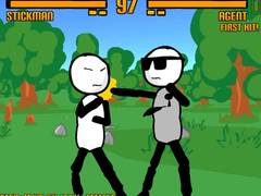 Gra Stickman Gun - Less Fighting