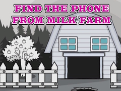 Gra Find The Phone From Milk Farm