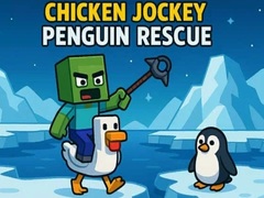 Gra Chicken Jockey: Penguin Rescue