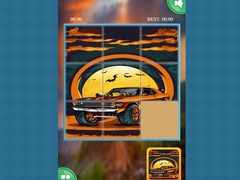Gra Monster Truck Sliding Puzzles