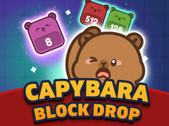 Gra Capybara Block Drop