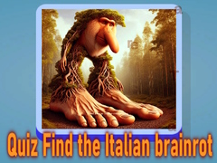 Gra Quiz Find the Italian brainrot 