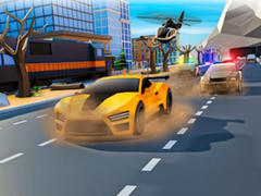 Gra Police Car Chase ZigZag Escape 3D