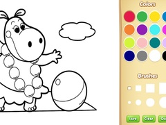 Gra Baby Farm Animals Coloring Book for Kids
