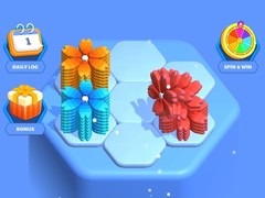 Gra Flower Hexa Puzzle